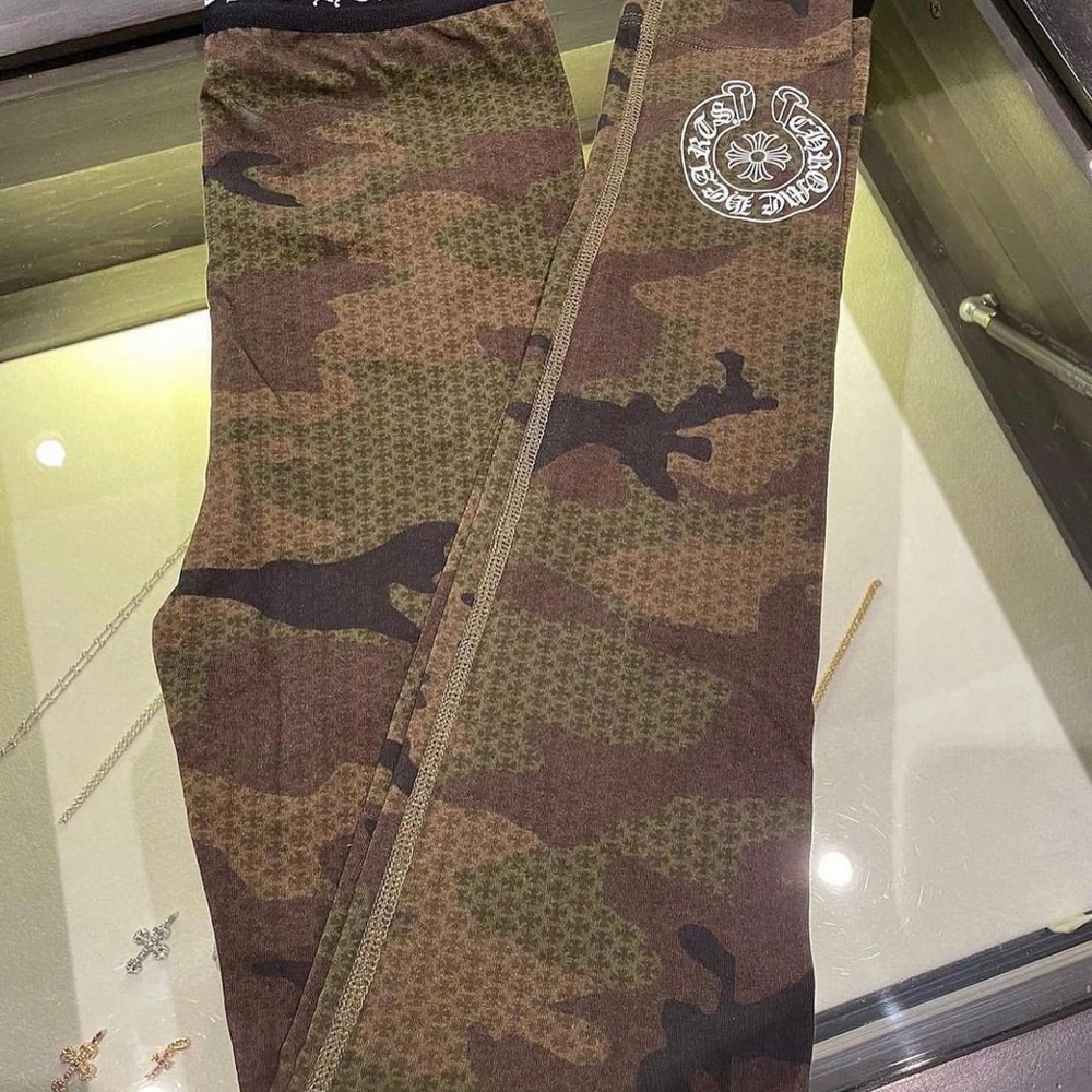Chrome hearts Logo leggings Camo size small